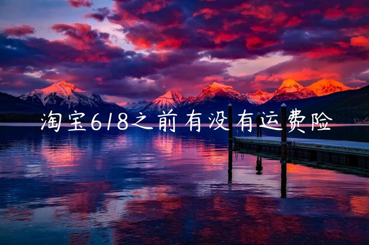 淘寶618之前有沒有運(yùn)費(fèi)險(xiǎn)